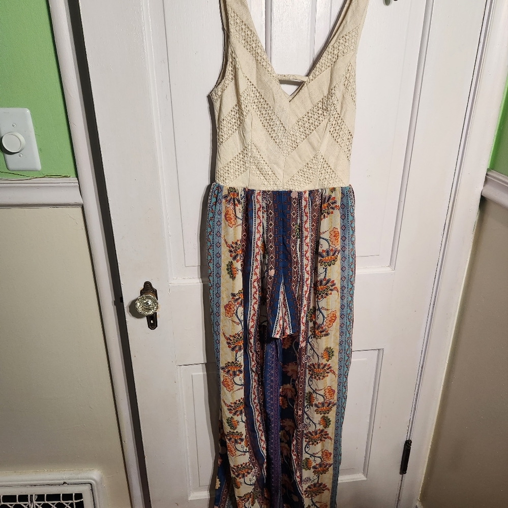City Triangles Romper Dress Size S